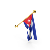 Cuba Wall Hanging Flag PNG & PSD Images