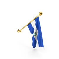 Wall Hanging Flag El Salvador PNG & PSD Images