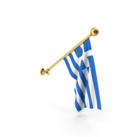 Greece Wall Hanging Flag PNG & PSD Images