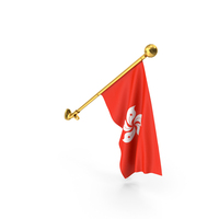 Wall Hanging Flag Hong Kong PNG & PSD Images