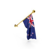 Wall Hanging Flag New Zealand PNG & PSD Images