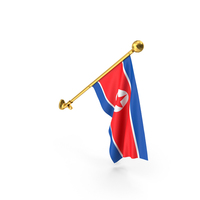 Wall Hanging Flag North Korea PNG & PSD Images