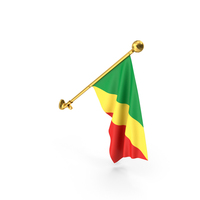 Republic Of Congo Wall Hanging Flag PNG & PSD Images