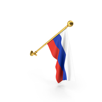 Russia Wall Hanging Flag PNG & PSD Images