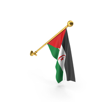 Sahrawi Arab Democratic Republic Wall Hanging Flag PNG & PSD Images