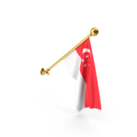 Singapore Wall Hanging Flag PNG & PSD Images