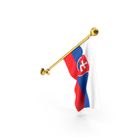 Wall Hanging Flag Slovakia PNG & PSD Images