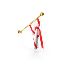 Wall Hanging Flag Turkish Republic of Northern Cyprus PNG & PSD Images