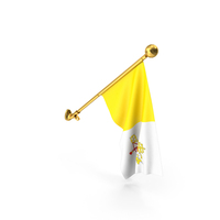 Vatican City Wall Hanging Flag PNG & PSD Images