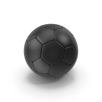 Football Ball (Black) PNG & PSD Images