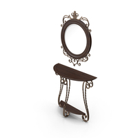 Mirror & Console PNG & PSD Images