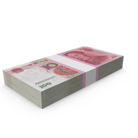 China Currency 100 Yuan Banknotes Pack PNG & PSD Images