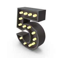 Bulb Number 5 PNG & PSD Images