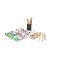 Colouring Book PNG & PSD Images