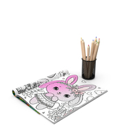 Colouring Book PNG & PSD Images
