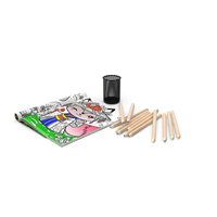 Colouring Book PNG & PSD Images