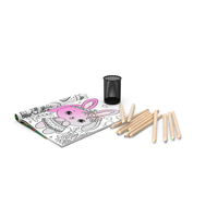 Colouring Book PNG & PSD Images