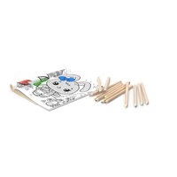 Colouring Book PNG & PSD Images