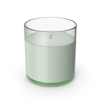 Candle In Glass PNG & PSD Images