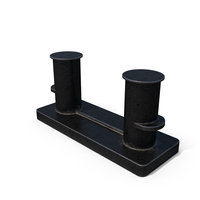 Mooring Bollard Painted PNG & PSD Images