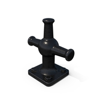 Mooring Bollard Painted PNG & PSD Images