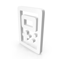 White Video Game Icon PNG & PSD Images
