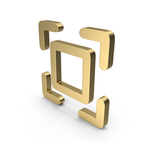 Gold Screenshot Icon PNG & PSD Images