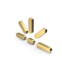 Gold Brightness Icon PNG & PSD Images