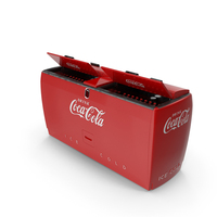 Double Cooler with Coca Cola Inside PNG & PSD Images