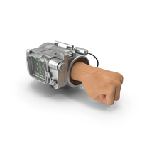 Fallout Pip Boy on the Human Arm PNG & PSD Images