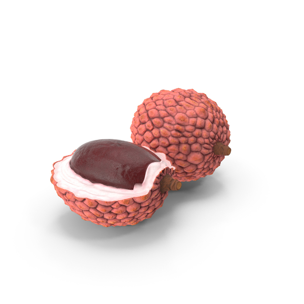 Lychee Fruit Pink PNG & PSD Images
