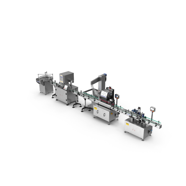 LandPack Snack Packaging Machine Line PNG & PSD Images