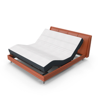Smart Bed Pro Xiaomi Orange Curved Mattress PNG & PSD Images