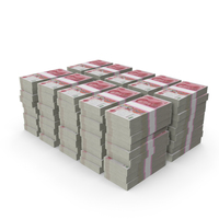 Stacked China Currency 100 Yuan Banknotes PNG & PSD Images