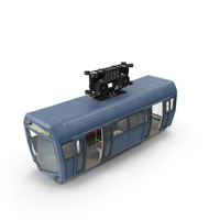 Monorail Railway Carriage Open Doors PNG & PSD Images