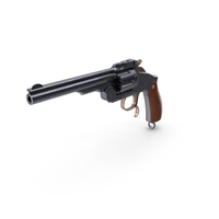 Black Revolver PNG & PSD Images