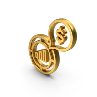 Gold Market Penetration Symbol PNG & PSD Images
