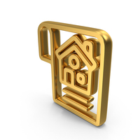 Property Bond Gold Symbol PNG & PSD Images