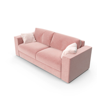 Scandinavian Sofa Pink PNG & PSD Images
