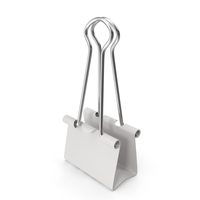 White Binder Clip PNG & PSD Images
