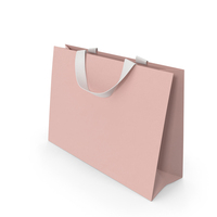 Pink Paper Shopping Bag PNG & PSD Images