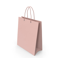 Pink Shopping Bag PNG & PSD Images