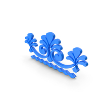 Blue Motif PNG & PSD Images