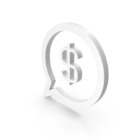 Chat Bubble Dollar Message PNG & PSD Images