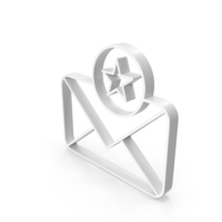 Mail Web Star Icon PNG & PSD Images