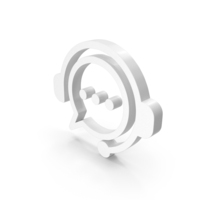 Audio Chat Bubble Icon PNG & PSD Images