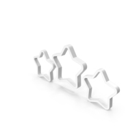 Three Star Rating Frame Design Icon PNG & PSD Images