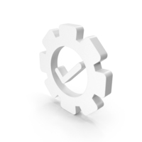 Tick Mark In Gear Icon PNG & PSD Images