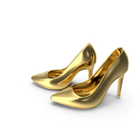 Golden Heels PNG & PSD Images