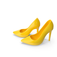 Yellow Heels PNG & PSD Images